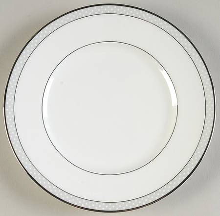 Ocean Beaded Pearl Bread & Butter Plate