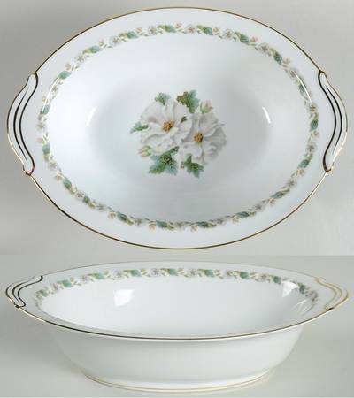 N2432 10" Oval Vegetable Bowl