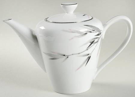 Black Bamboo Coffee Pot & Lid