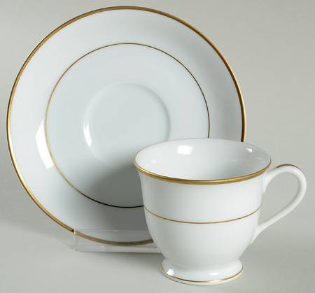 N2439 Footed Demitasse Cup & Saucer Set