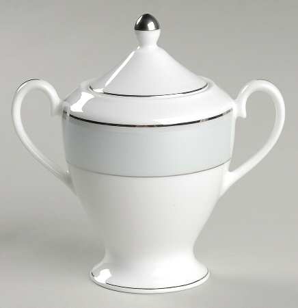 Blue Ocean Pearl Sugar Bowl & Lid