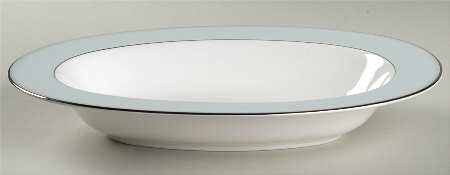 Blue Ocean Pearl 11" Oval Vegetable Bowl