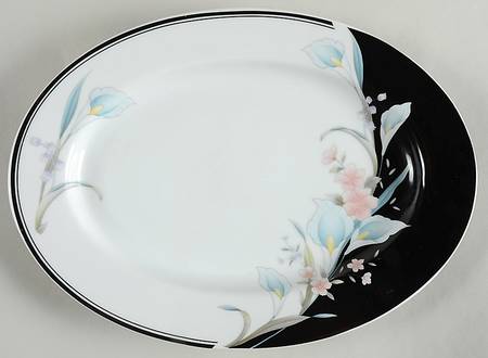 NKA1 12" Oval Serving Platter