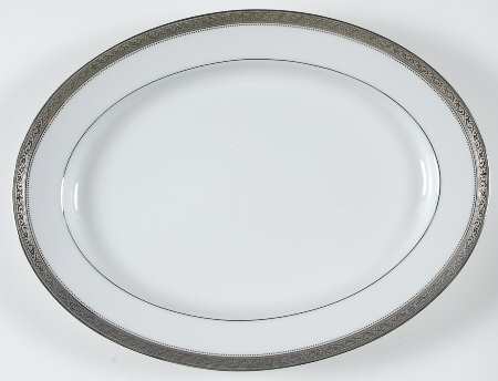 Signature Platinum 13" Oval Serving Platter