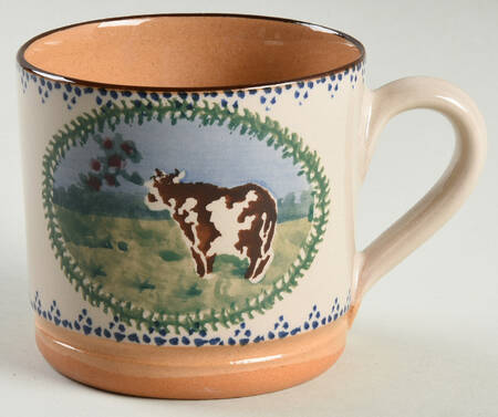 Landscape Cow Small Mug