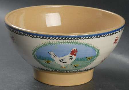 Landscape Hen Coupe Soup Bowl