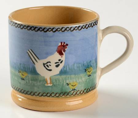 Landscape Hen Small Mug