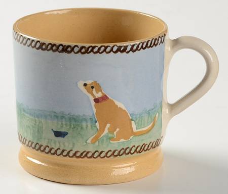Landscape Dog Small Mug