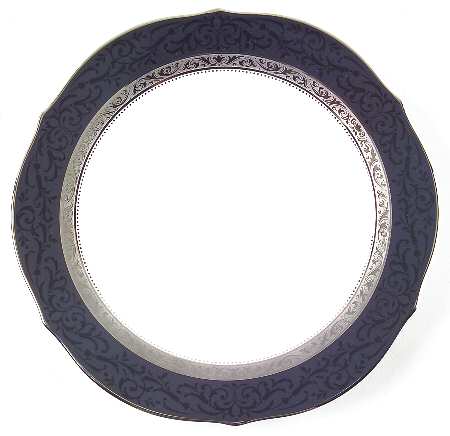 Regent Platinum Accent Luncheon Plate