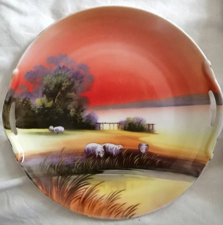 N2675 Handled Cake Plate