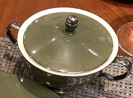 Graceful Sugar Bowl & Lid