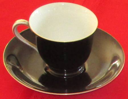 N2695 Footed Demitasse Cup & Saucer Set