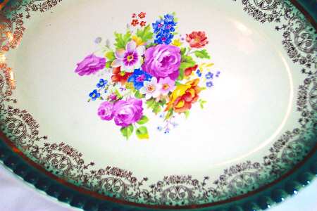 Empress Teal by Nasco China (USA)