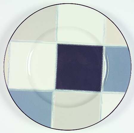 Java Graphite Accent Luncheon Plate