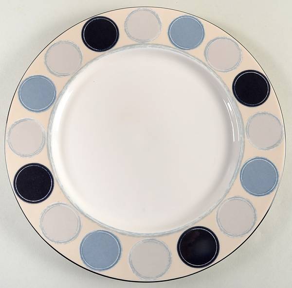 Java Graphite 12" Chop Plate (Round Platter)