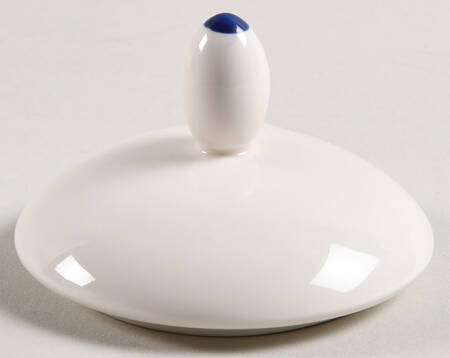 Java Blue Swirl Lid for Sugar Bowl