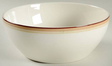 Mocha Java Swirl 7" Round Vegetable Bowl