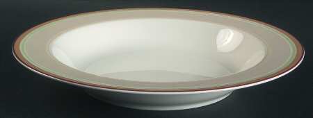 Mocha Java Swirl 10" Individual Pasta Bowl