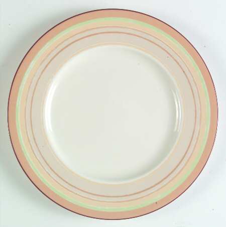 Mocha Java Swirl Accent Luncheon Plate