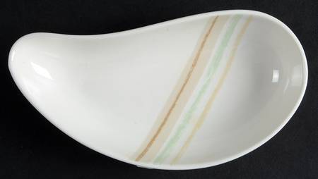 Mocha Java Swirl Small Teardrop Dish