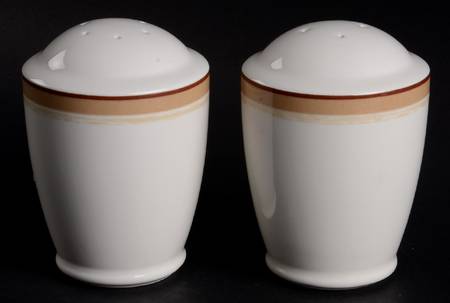 Mocha Java Swirl Salt & Pepper Set