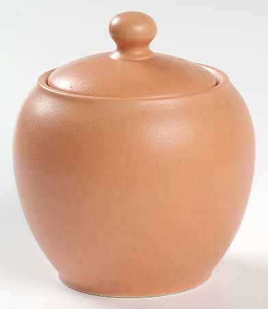 Colorwave Peach Sugar Bowl & Lid