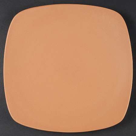 Colorwave Peach Square Dinner Plate