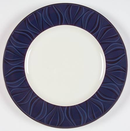 Stardust Platinum Accent Luncheon Plate