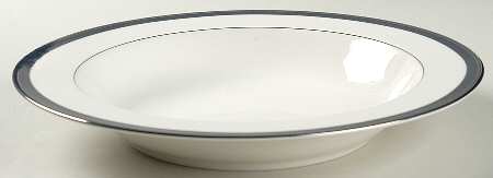 Stardust Platinum 10" Individual Pasta Bowl