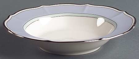 Centura Blue Rim Soup Bowl