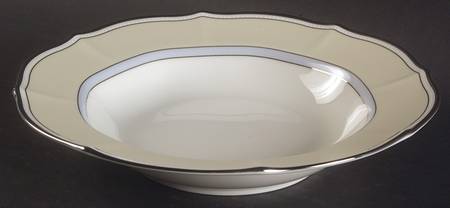 Centura Cream Rim Soup Bowl