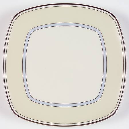 Centura Cream Square Luncheon Plate