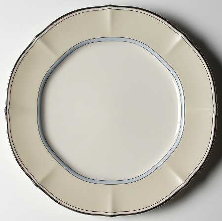 Centura Cream 11" Chop Plate (Round Platter)