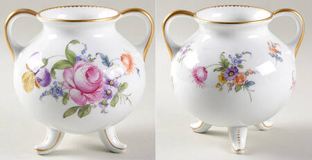 1012Z 4" Footed Vase by Nymphenburg