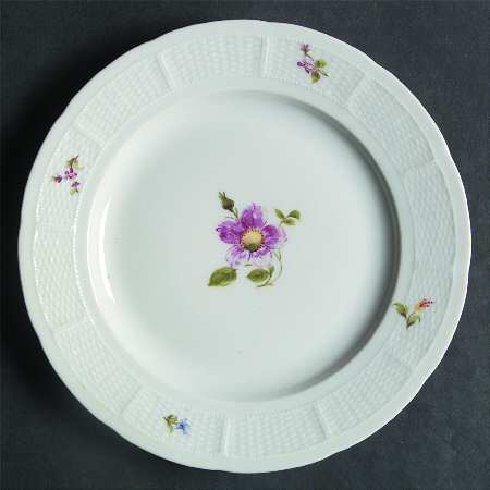 Antique Bouquet Salad Plate