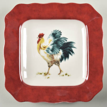 Barnyard Accent Salad Plate