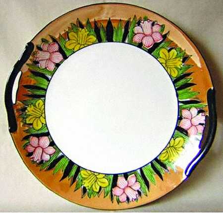 N2756 Handled Cake Plate