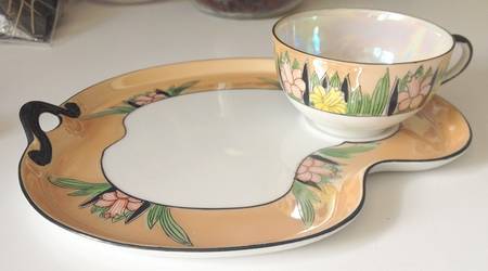 N2756 Snack Plate & Cup Set