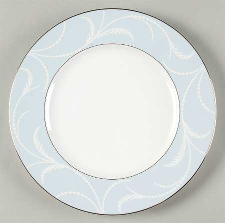 Pearl Ariel Accent Luncheon Plate