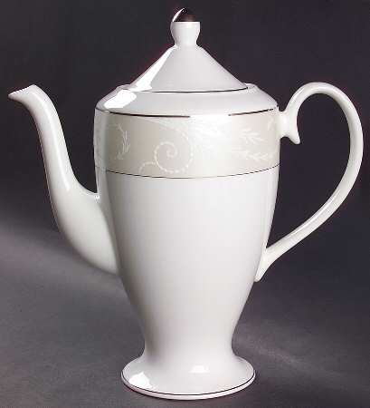 Pearl Ariel Tea/Coffee Pot & Lid