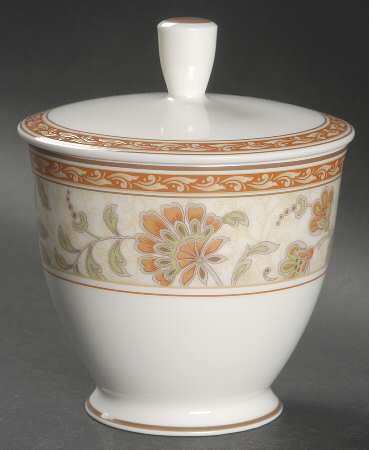 Autumn Whisper Sugar Bowl & Lid