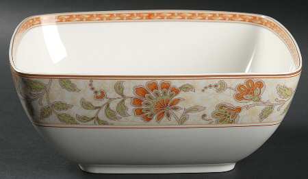 Autumn Whisper 8" Square Bowl by Noritake