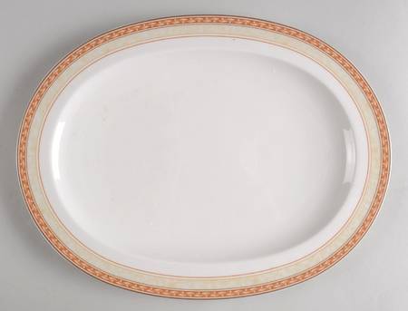 Autumn Whisper 14" Oval Serving Platter
