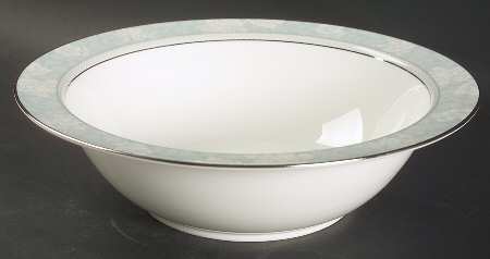Rosella Blue 9" Round Vegetable Bowl