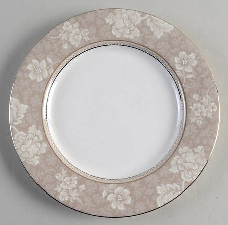 Rosella Taupe Salad Plate