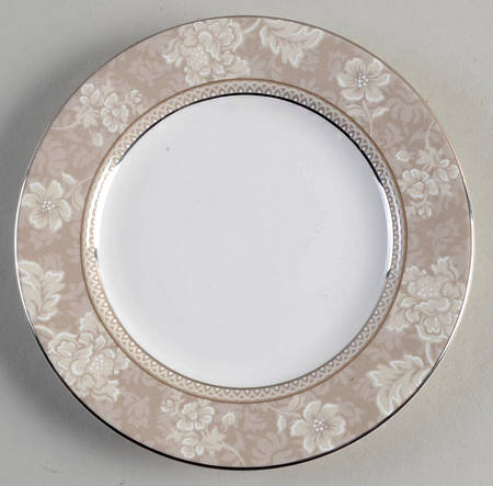 Rosella Taupe Bread & Butter Plate