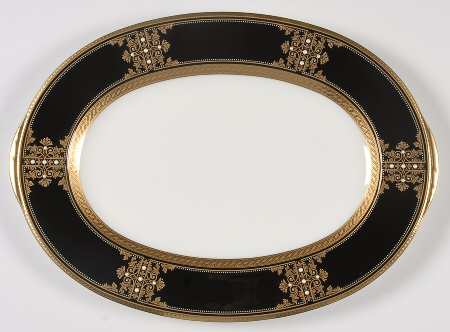 Evening Majesty 14" Oval Serving Platter