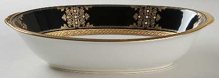 Evening Majesty 10" Oval Vegetable Bowl