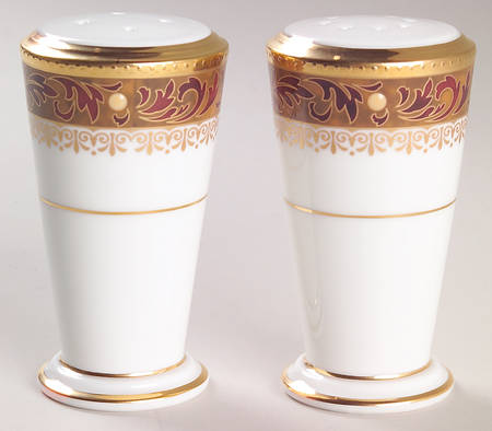 Xavier Gold Salt & Pepper Set by Noritake