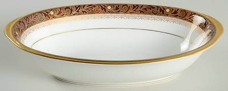 10" Oval Vegetable Bowl